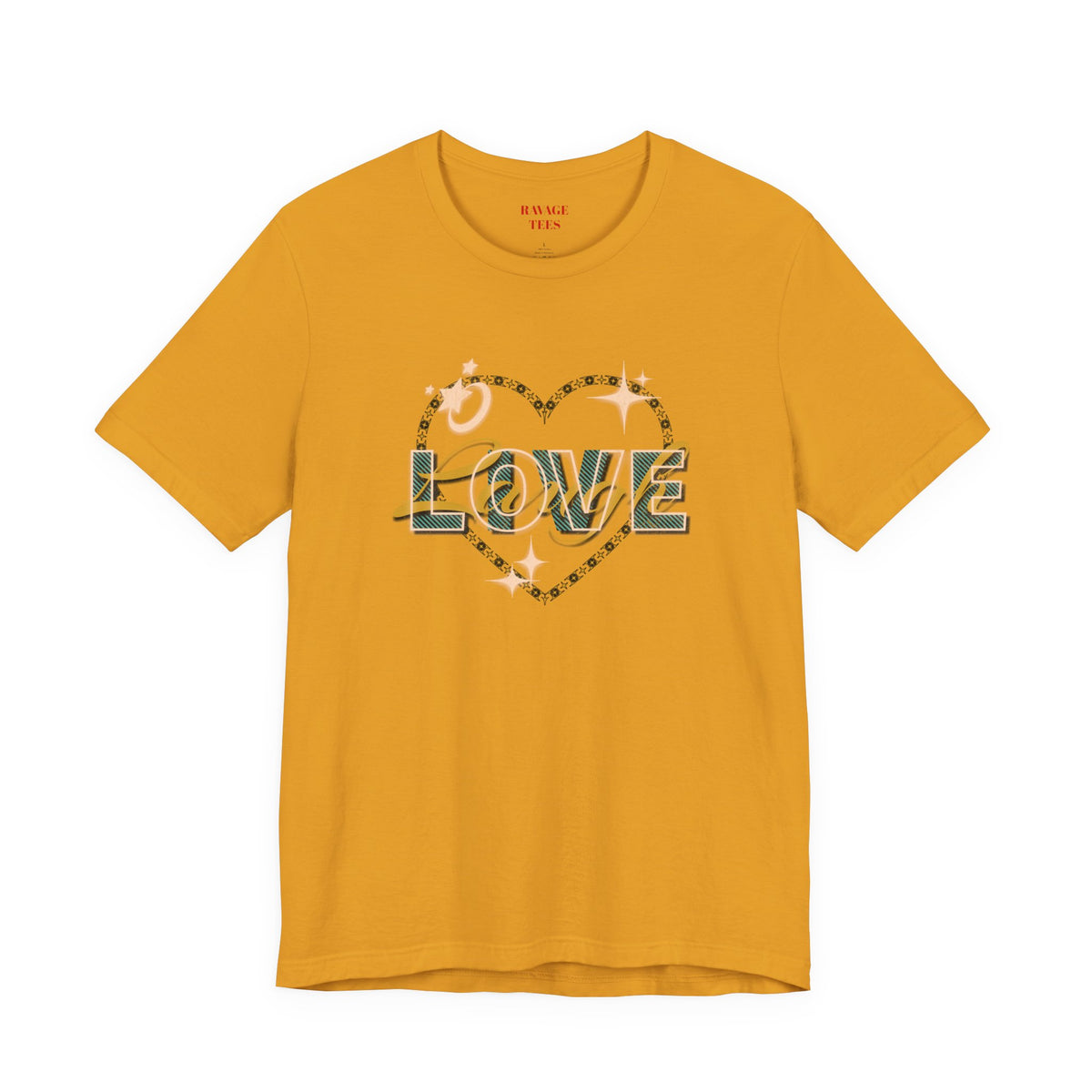 Liv Laugh Love Heart Graphic Tee