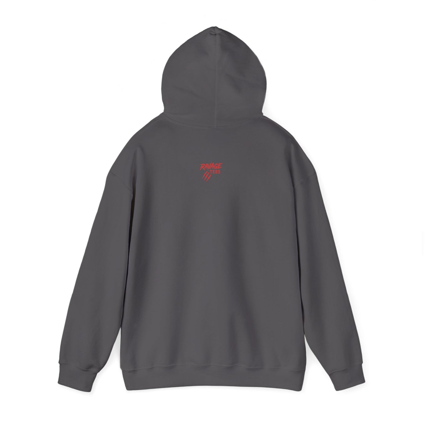 RAVAGE TEES Minimalist Unisex Hooded Sweatshirt – Cozy Everyday Wear for Style and Comfort