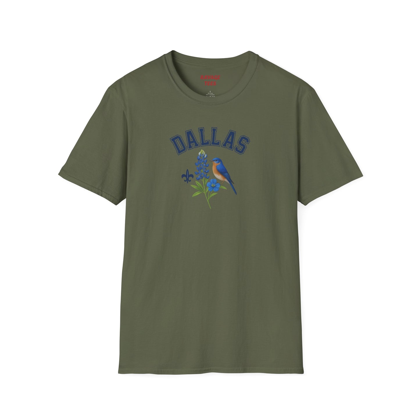 DALLAS Vibes Unisex T-Shirt – Casual Summer Tee, Beachwear, Travel Outfit, Vacation Style, Gift for Him or Her