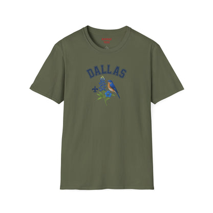 DALLAS Vibes Unisex T-Shirt – Casual Summer Tee, Beachwear, Travel Outfit, Vacation Style, Gift for Him or Her