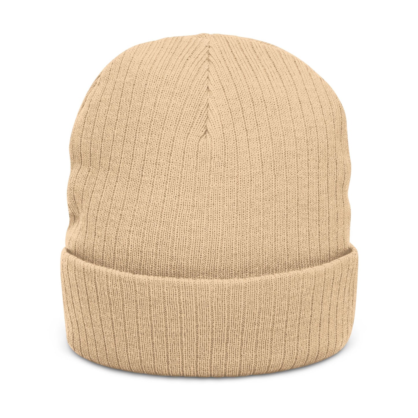 Embroidered Ribbed Beanie — SHUTTIEMAN EST 2001 Knit Hat
