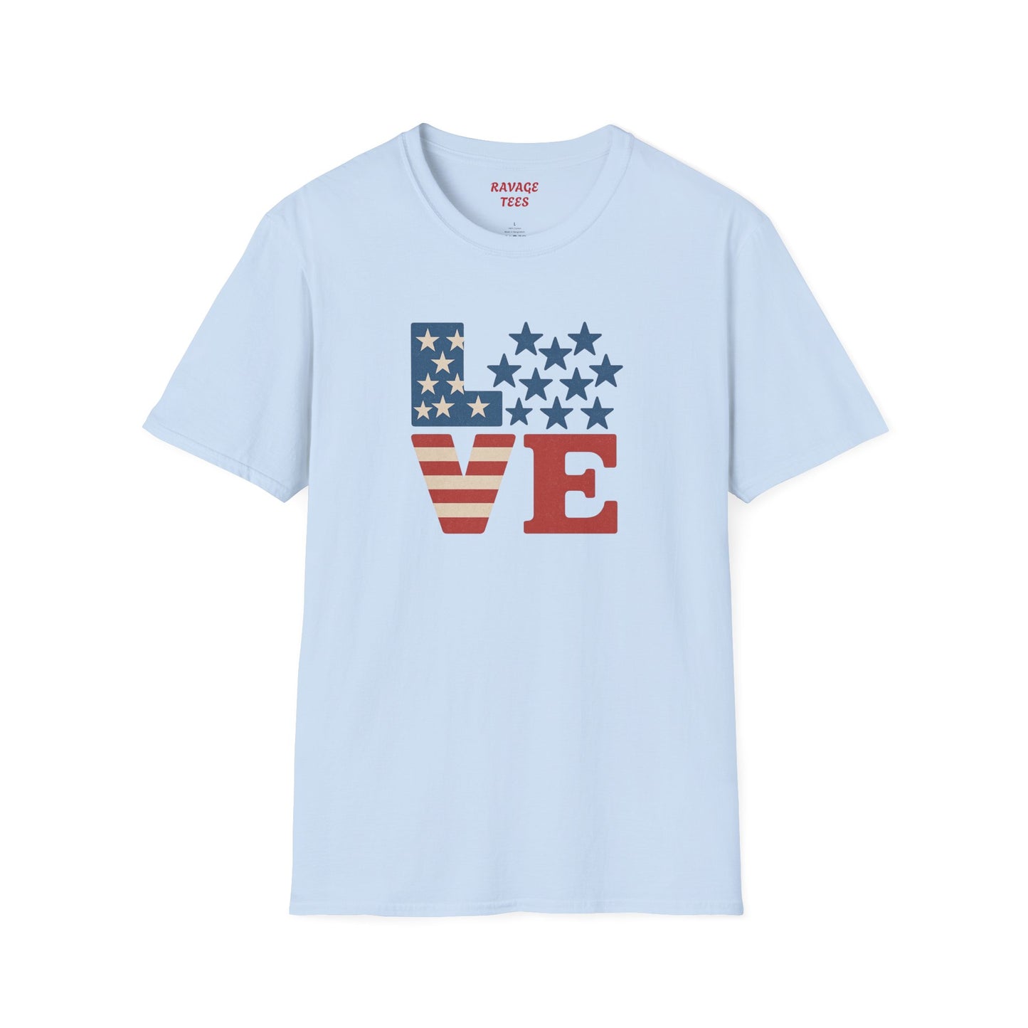 Soft Unisex Freedom & Love Graphic Tee | Gift & Daily Wear