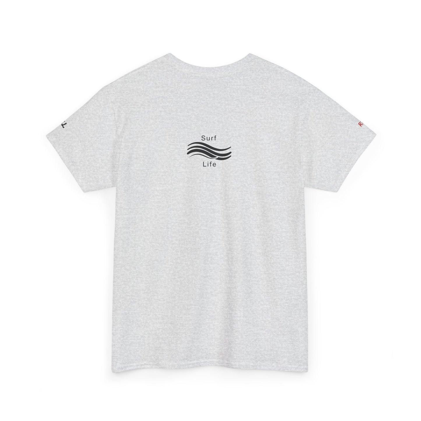 California Surf Unisex Heavy Cotton Tee, Summer Vibes T-Shirt, Beach Life Shirt, Surfing Gift, Vacation Wear, Casual Apparel