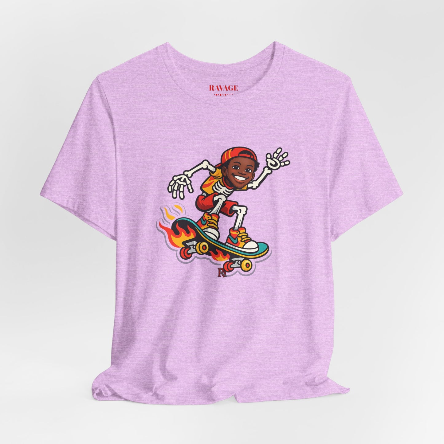 Skateboard Skeleton Tee