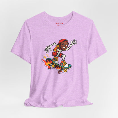 Skateboard Skeleton Tee