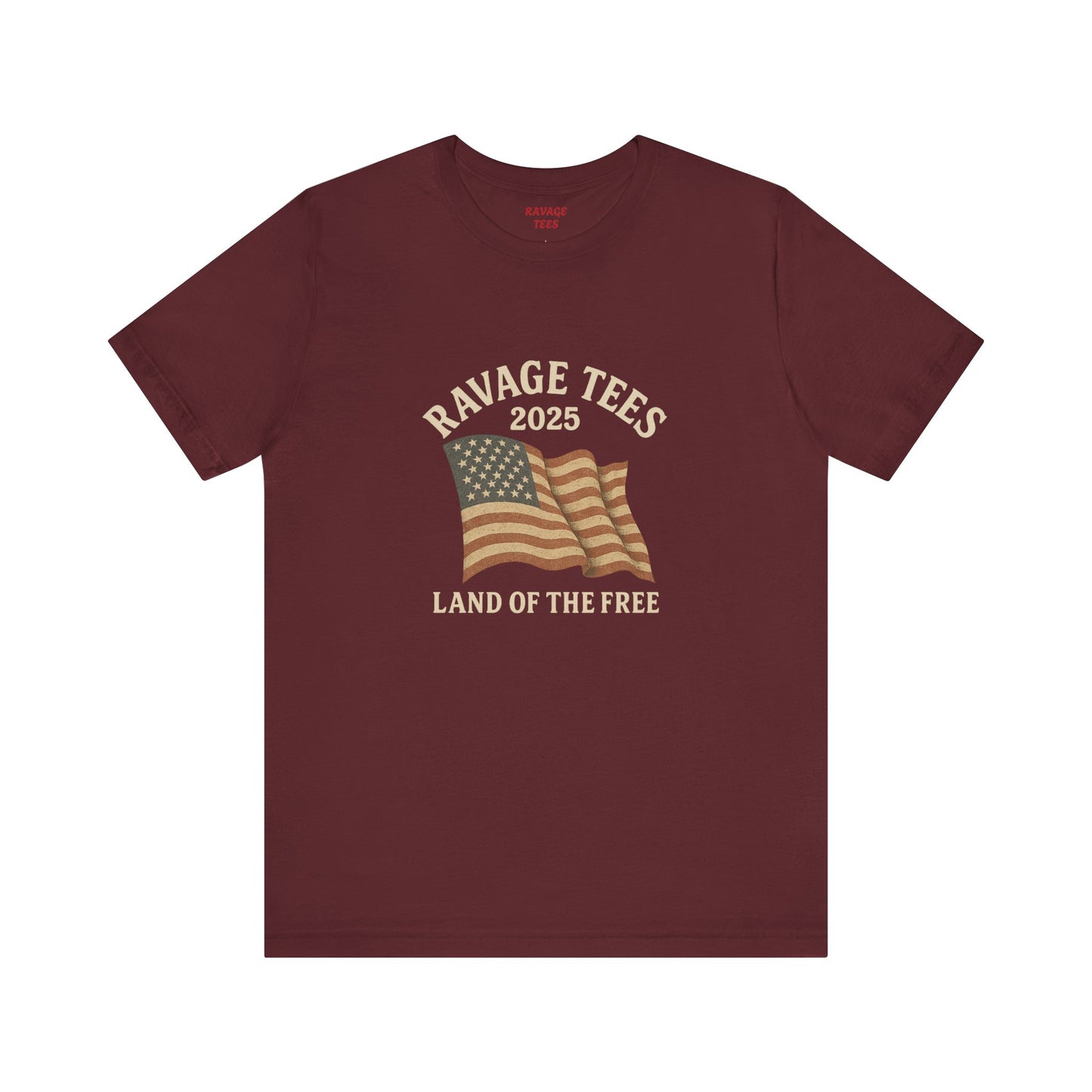 RaVage Vintage Tee: "Land of the Free"