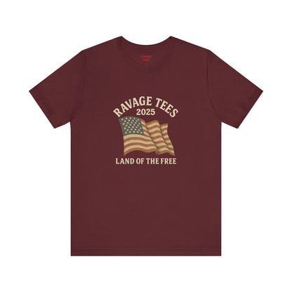 RaVage Vintage Tee: "Land of the Free"