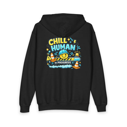 Chill Human Zipped Hoodie