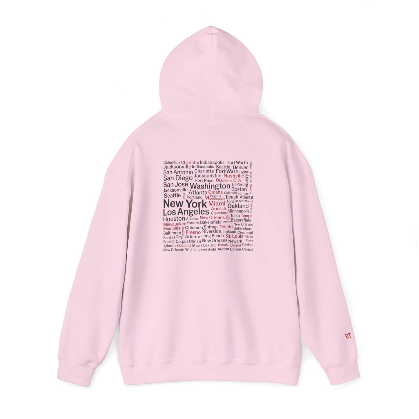 Unisex Hoodie - Rediscover the U.S. - Cozy Travel Apparel for Adventurers, Perfect for Gifts, Casual Wear, Explore America, Travel Memories