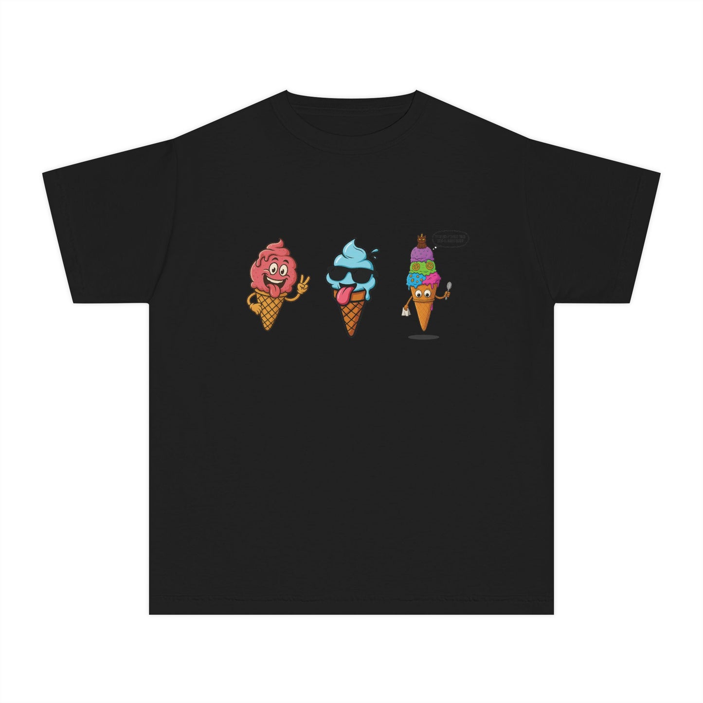 Cool Ice Cream Youth Tee: Fun Midweight Summer T-Shir