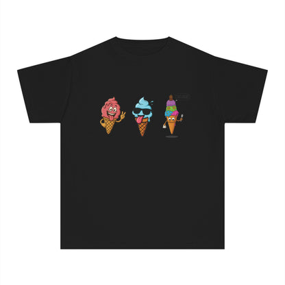 Cool Ice Cream Youth Tee: Fun Midweight Summer T-Shir