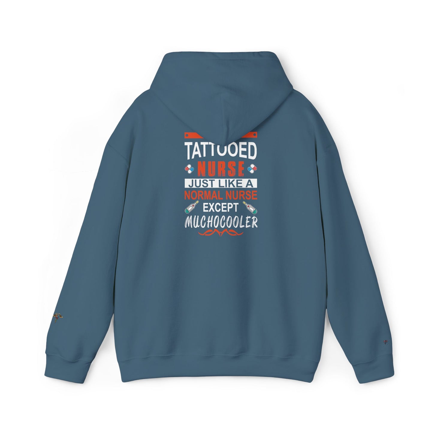 Tattooed Nurse Tee - Unisex Cotton Hoodie for Medical Professionals, Gifts for Nurses, Nurse Appreciation, Medical Humor Tee, Fun [...]