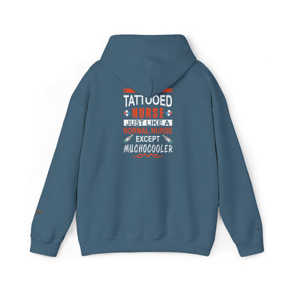 Tattooed Nurse Tee - Unisex Cotton Hoodie for Medical Professionals, Gifts for Nurses, Nurse Appreciation, Medical Humor Tee, Fun [...]