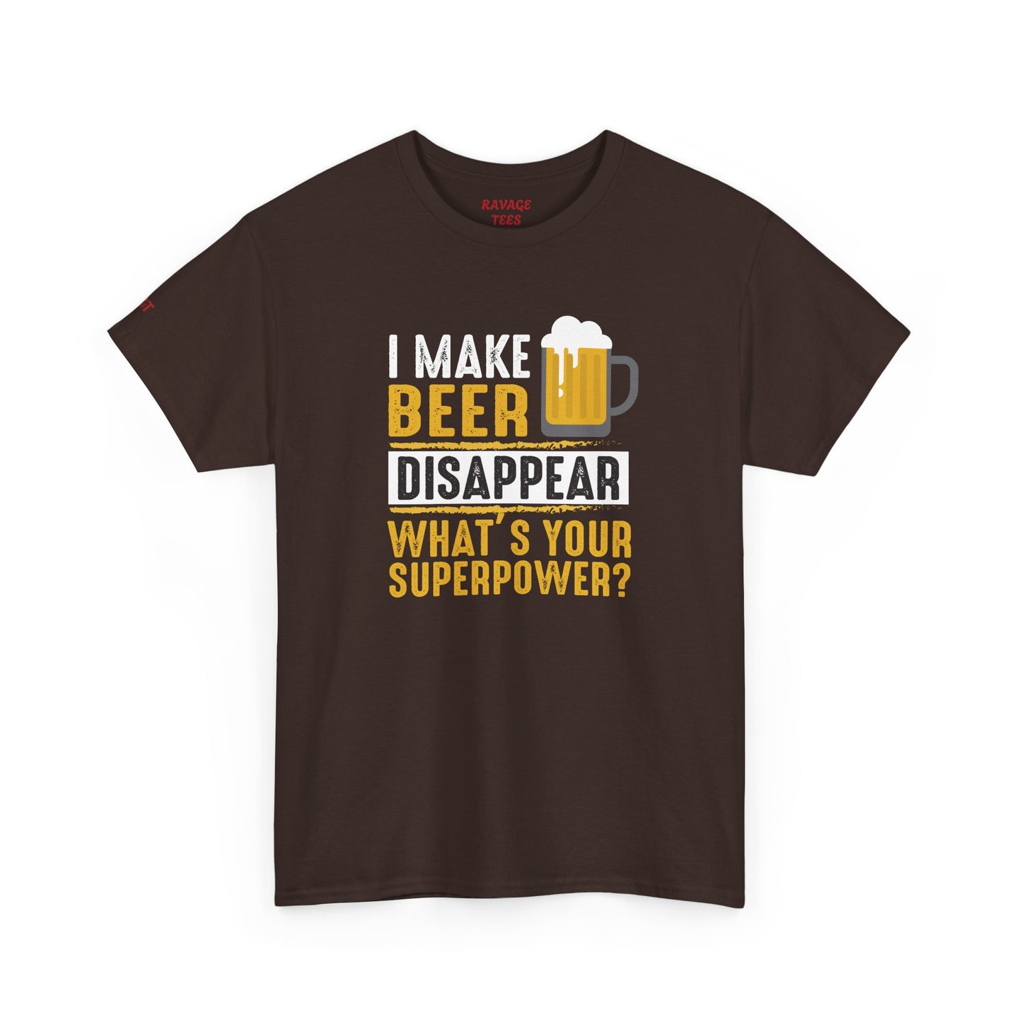 Unisex Beer Superpower Tee | Funny T-Shirt for Beer Lovers