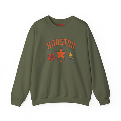 RAVAGE Houston(H-Town) Vibe Unisex Crewneck Sweatshirt