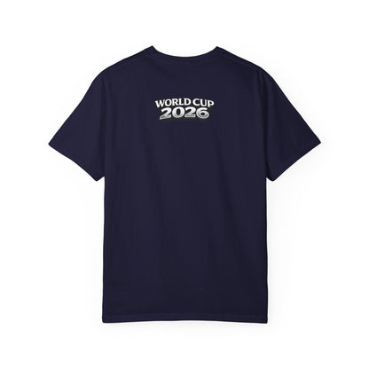 World Cup 2026 Vintage Soccer T-Shirt — USA Canada Mexico Tournament Tee