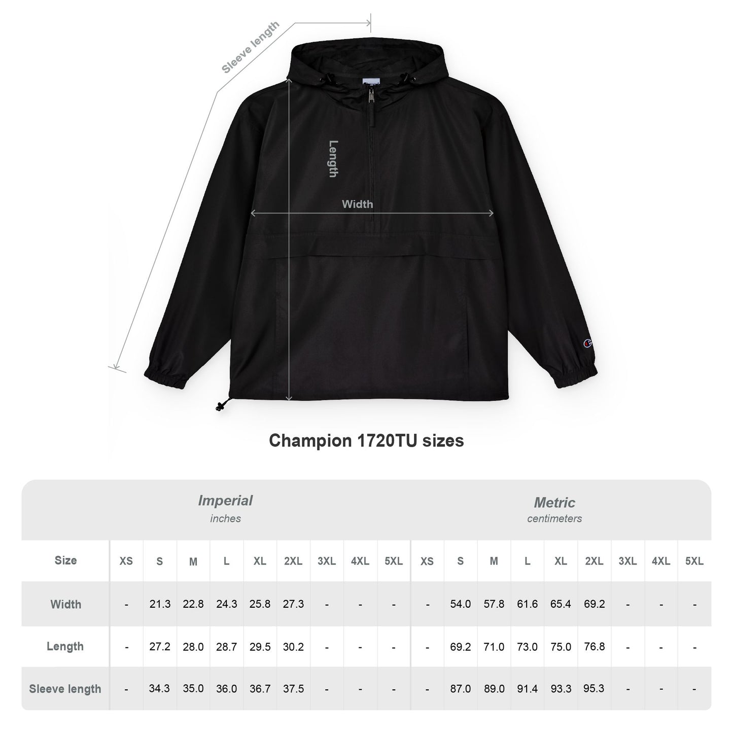 RAVAGE Packable Anorak Jacket