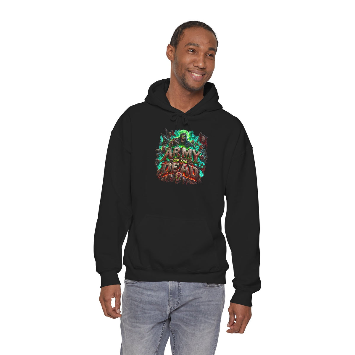 Army of the Dead Hoodie - Horror Zombie Graphic Pullover