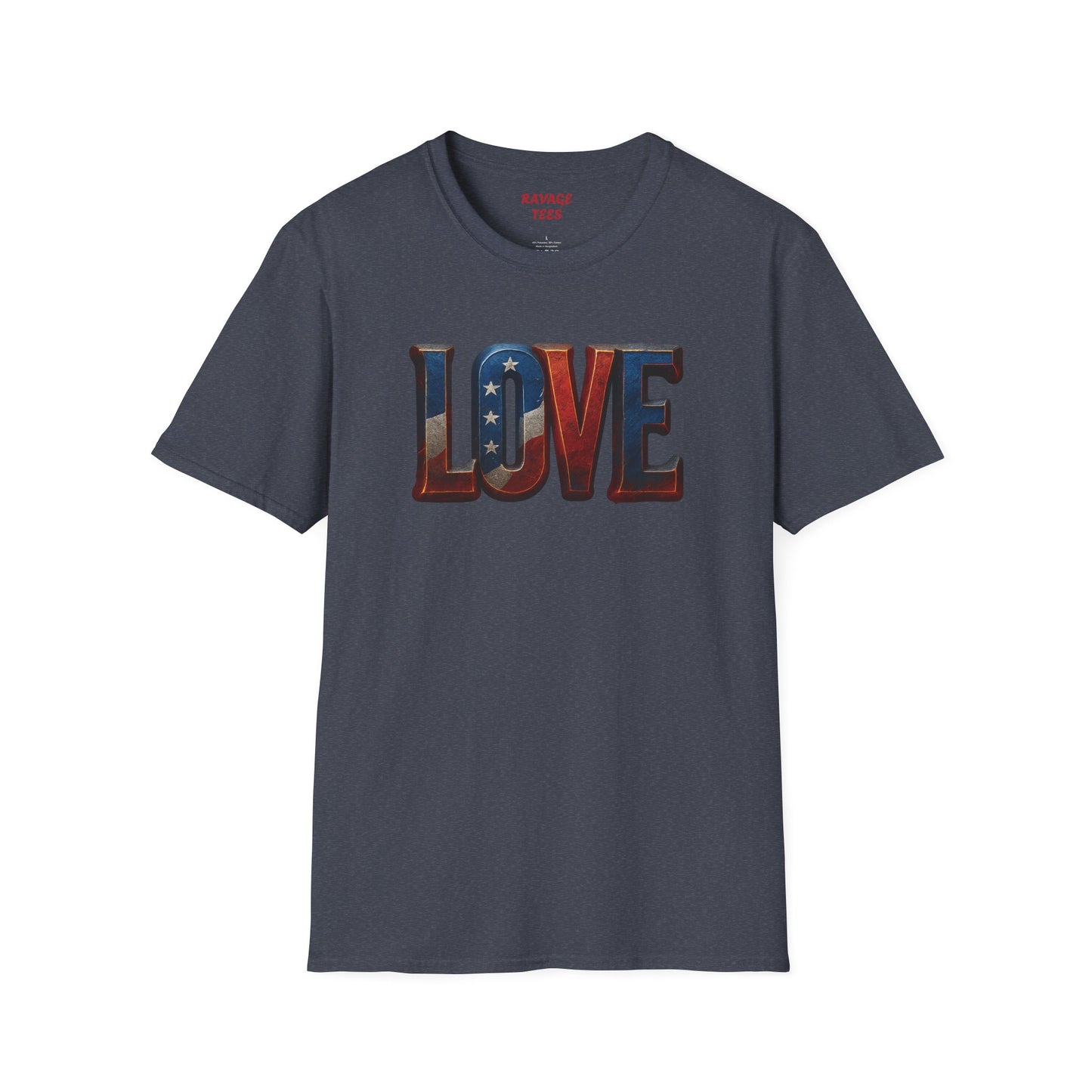 Soft Unisex Freedom & Love Graphic Tee | Gift & Daily Wea