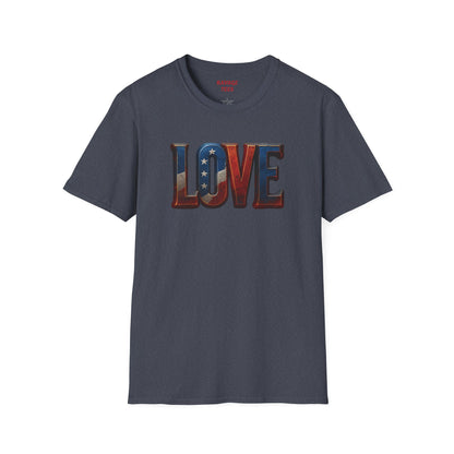 Soft Unisex Freedom & Love Graphic Tee | Gift & Daily Wea