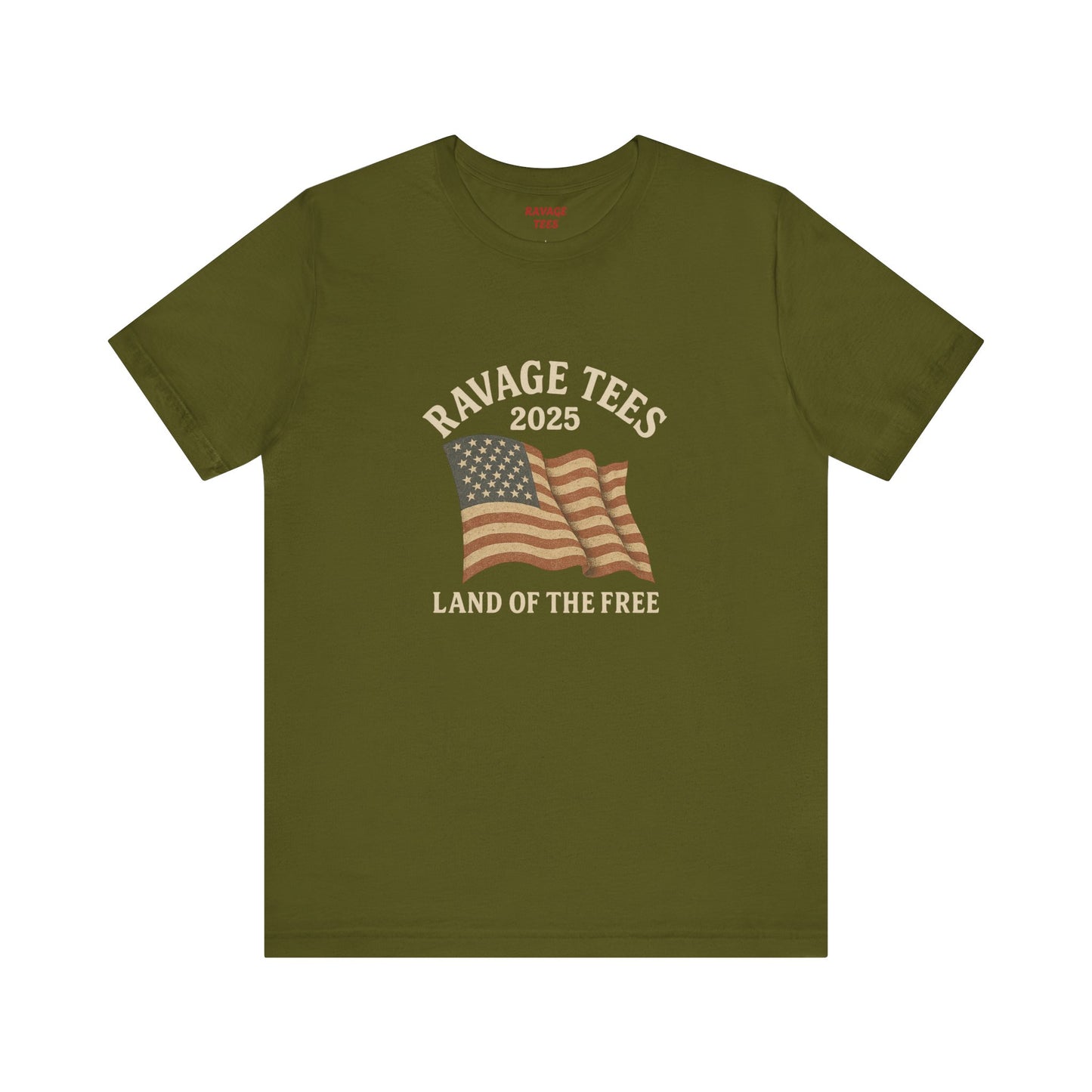 RaVage Vintage Tee: "Land of the Free"