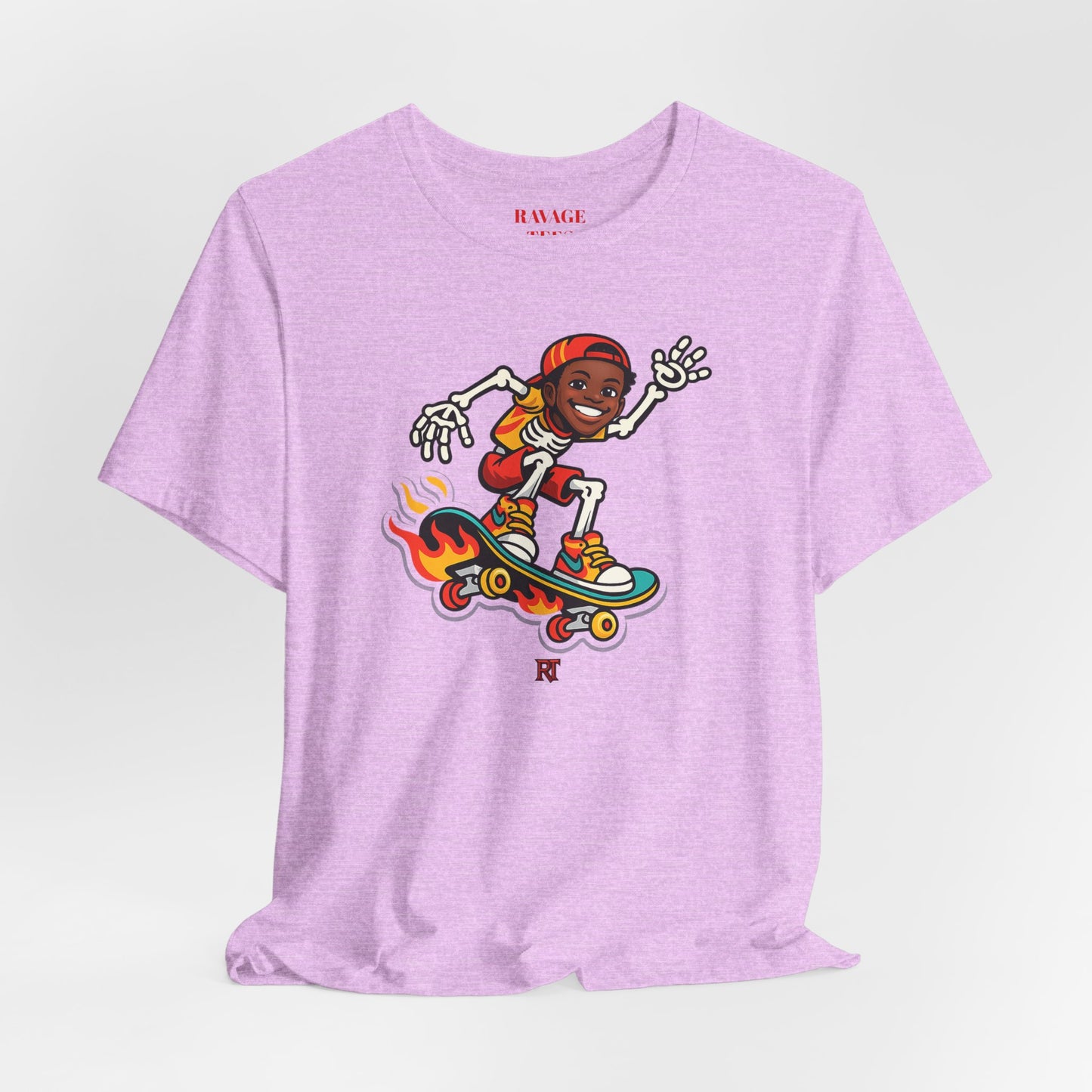 Skateboard Skeleton Tee