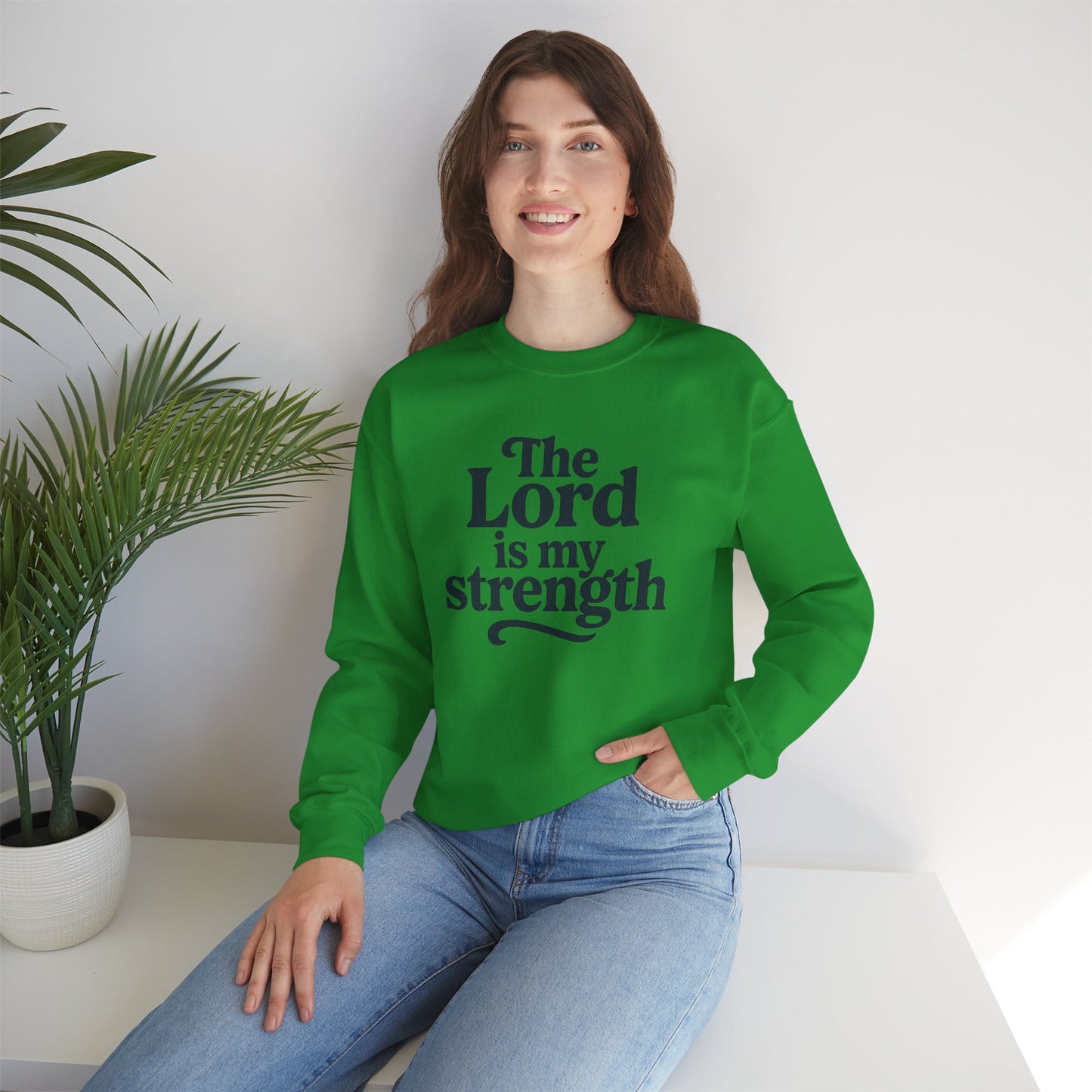 Faith Crewneck: Cozy Christian Apparel & Inspirational Gift
