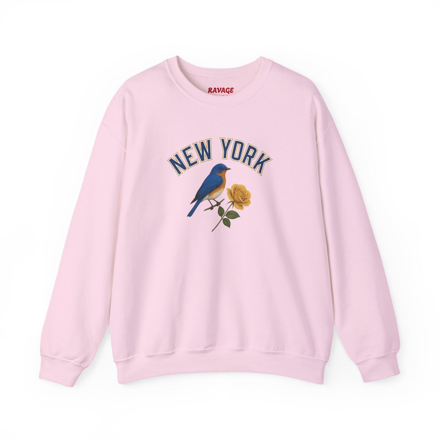 RAVAGE New York Vibe Unisex Crewneck Sweatshirt-Cozy Street wear