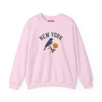 RAVAGE New York Vibe Unisex Crewneck Sweatshirt-Cozy Street wear
