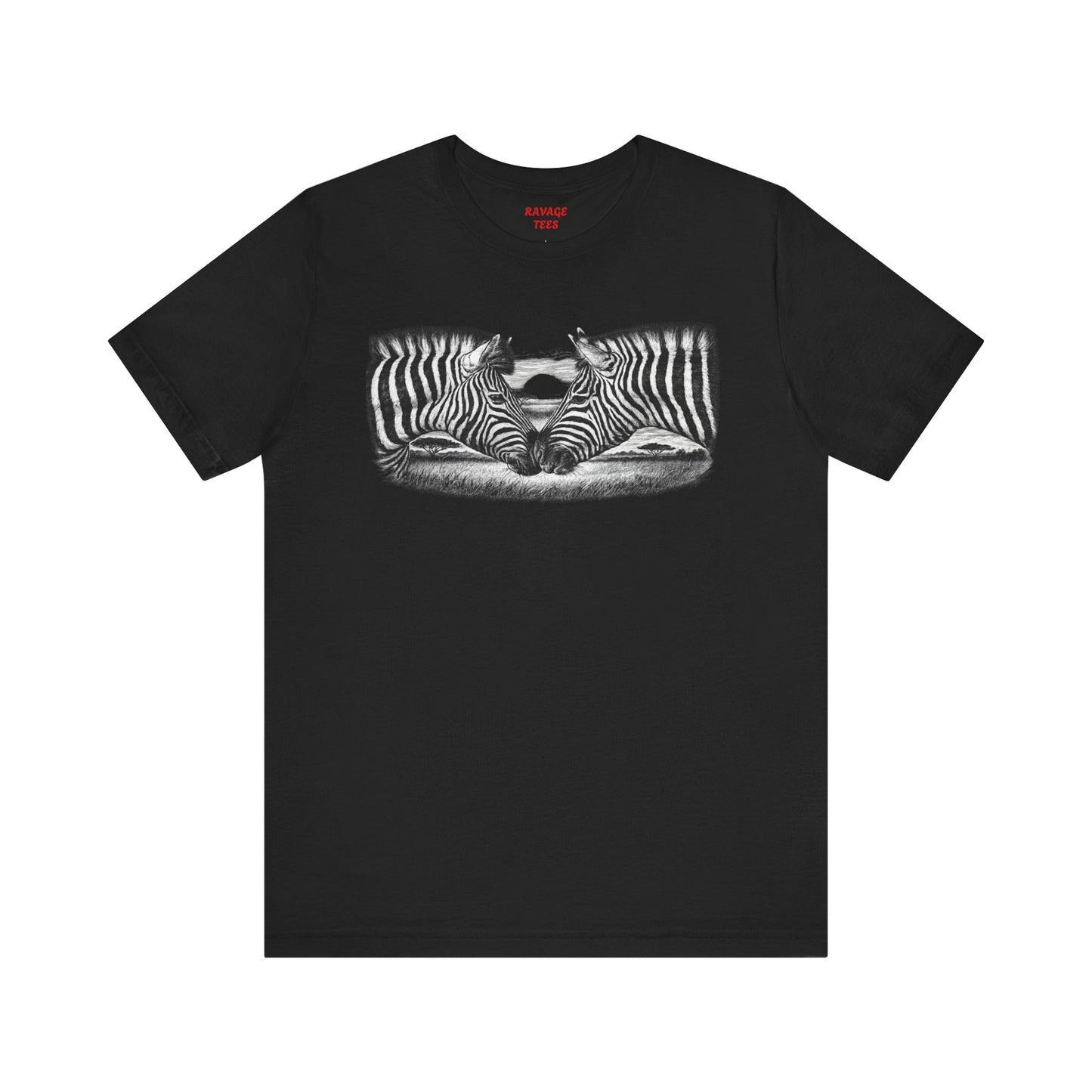 Zebra Heart Tee