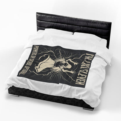 Eleven Powers Velveteen Plush Blanket