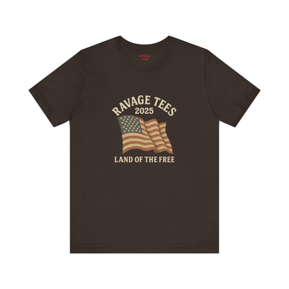 RaVage Vintage Tee: "Land of the Free"