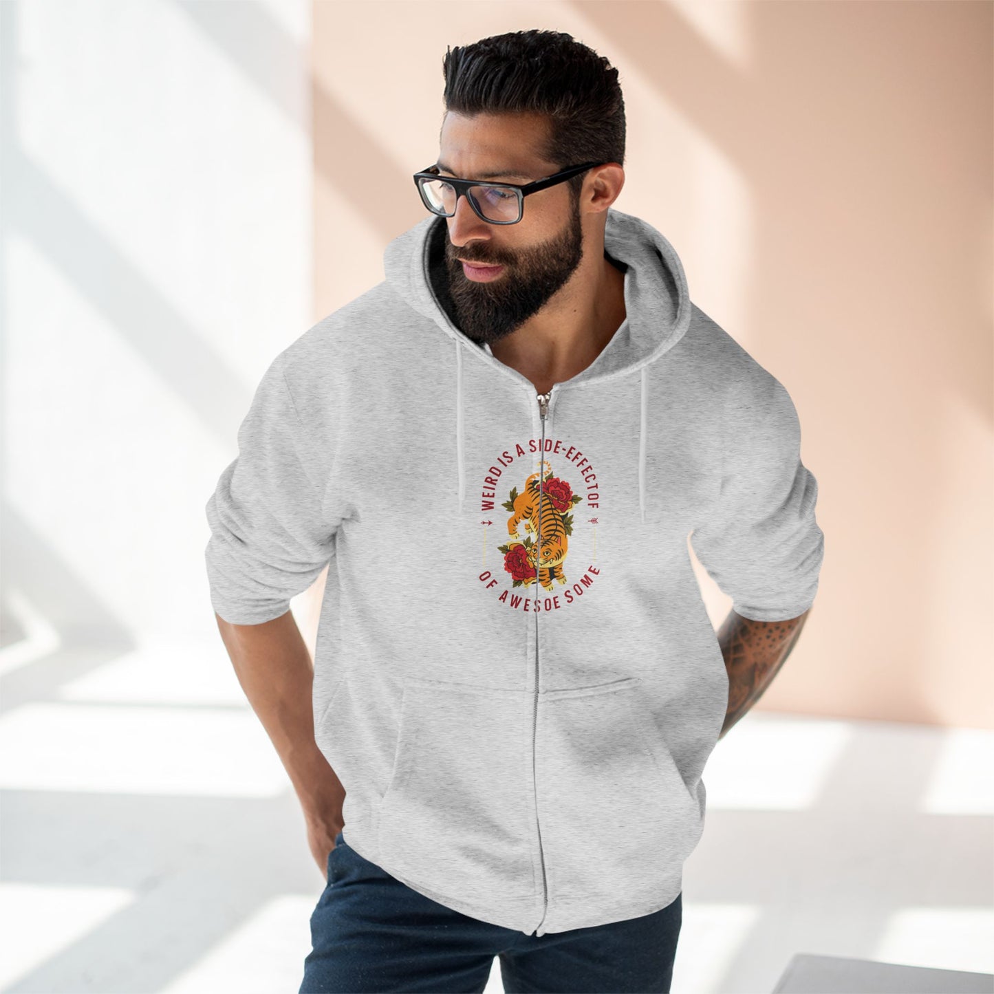 WIERD IS A SIDE EFFECT OF AWESOME Side Effect Unisex Soft style Hoodie - Casual Tee for Daily Wear, Gifts for Friends, Birthday Present, Fun Apparel, [...]