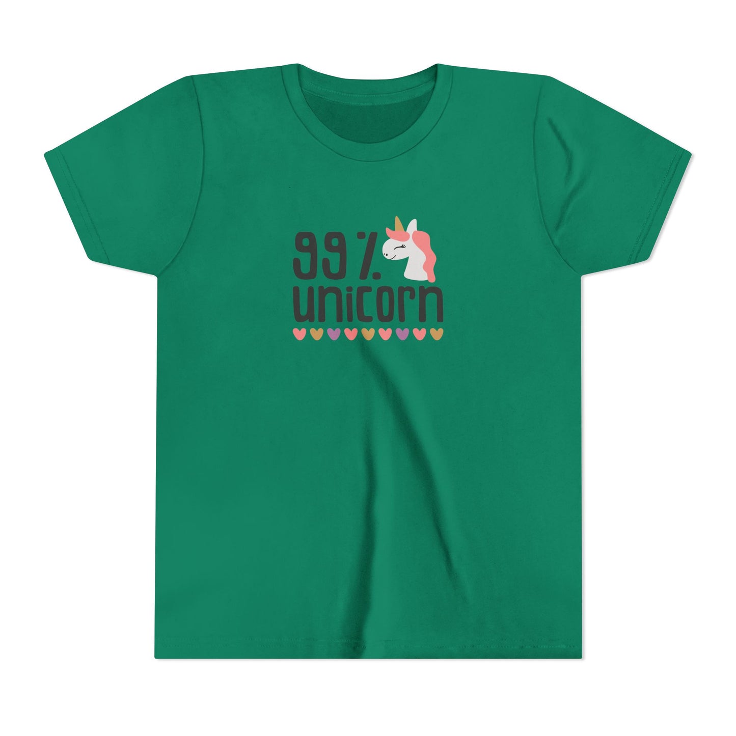 99% Unicorn Youth Tee - Fun & Whimsical Shirt for Kids