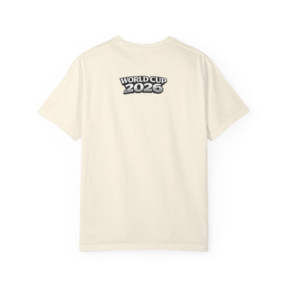 World Cup 2026 Vintage Soccer T-Shirt — USA Canada Mexico Tournament Tee