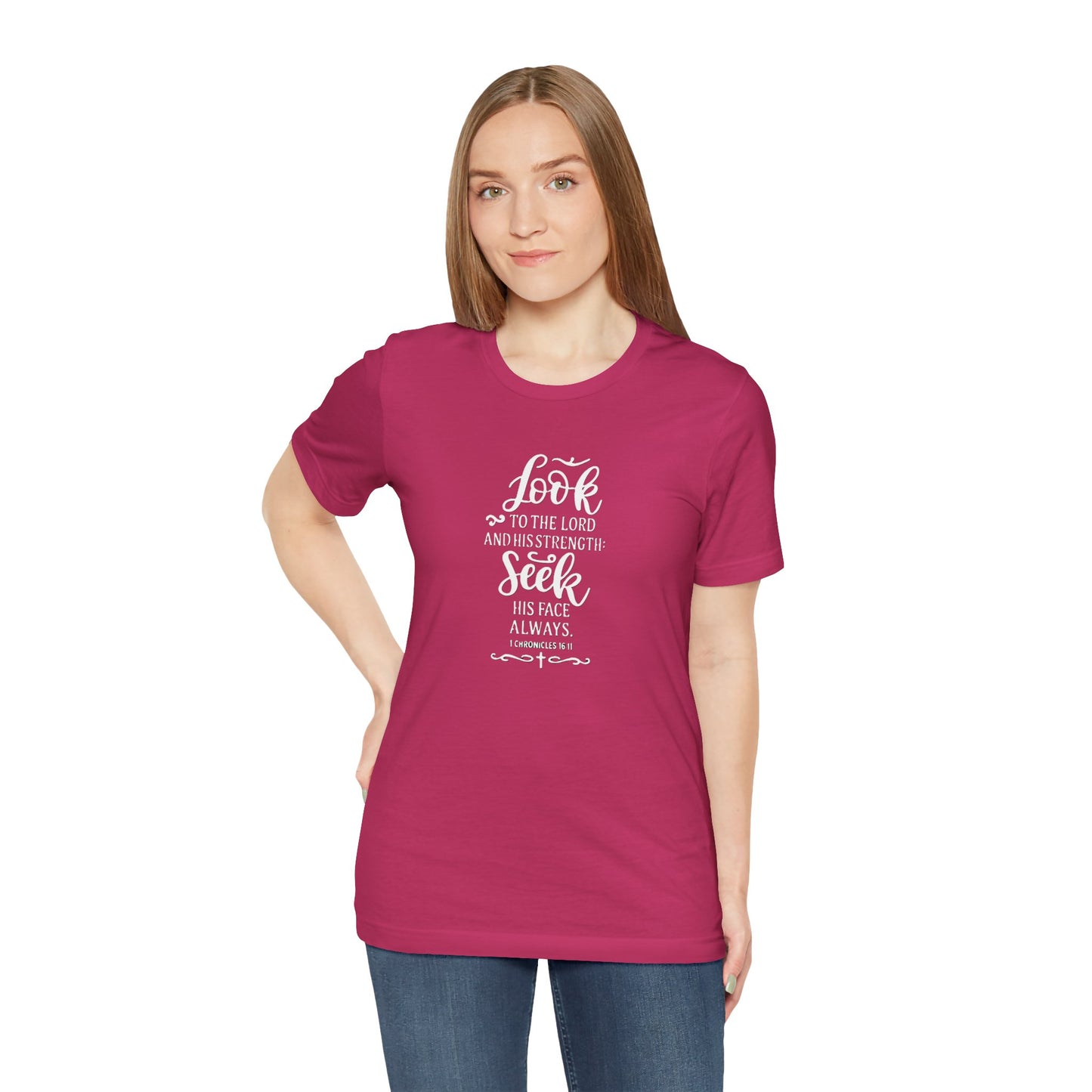 Seek His Guidance Tee: Inspirational Faith Quote Unisex T-Shirt