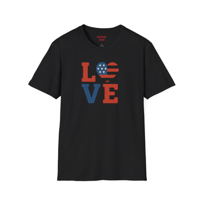 Soft Unisex Freedom & Love Graphic Tee | Gift & Daily Wear