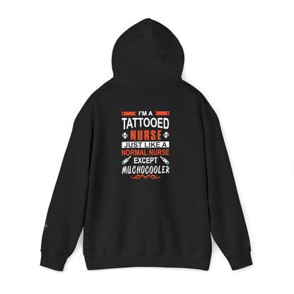 Tattooed Nurse Tee - Unisex Cotton Hoodie for Medical Professionals, Gifts for Nurses, Nurse Appreciation, Medical Humor Tee, Fun [...]