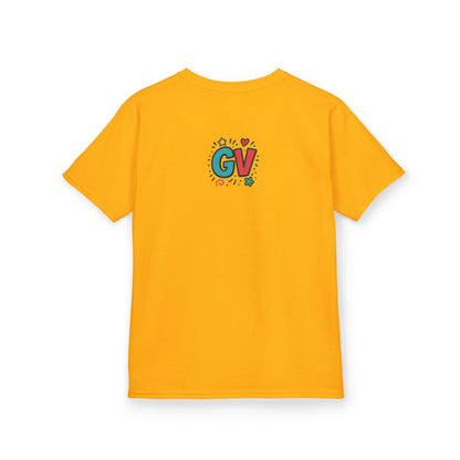 Kids Good Vibes T-Shirt – Fun Graphic Tee with Positive Message, Cool Summer Outfit, Birthday Gift for Children
