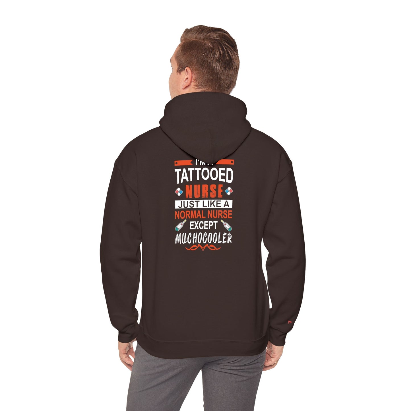Tattooed Nurse Tee - Unisex Cotton Hoodie for Medical Professionals, Gifts for Nurses, Nurse Appreciation, Medical Humor Tee, Fun [...]