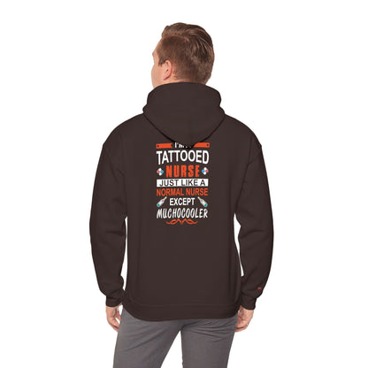 Tattooed Nurse Tee - Unisex Cotton Hoodie for Medical Professionals, Gifts for Nurses, Nurse Appreciation, Medical Humor Tee, Fun [...]