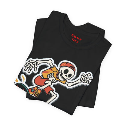 Skateboard Skeleton Tee