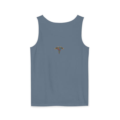 Tattooed Nurse Garment-Dyed Tank Top