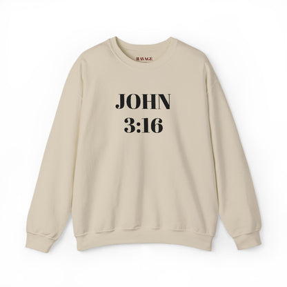 John 3:16 Crewneck Sweatshirt