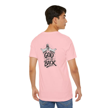 Faith Graphic Tee — 'God Got My Back' Christian T-Shirt