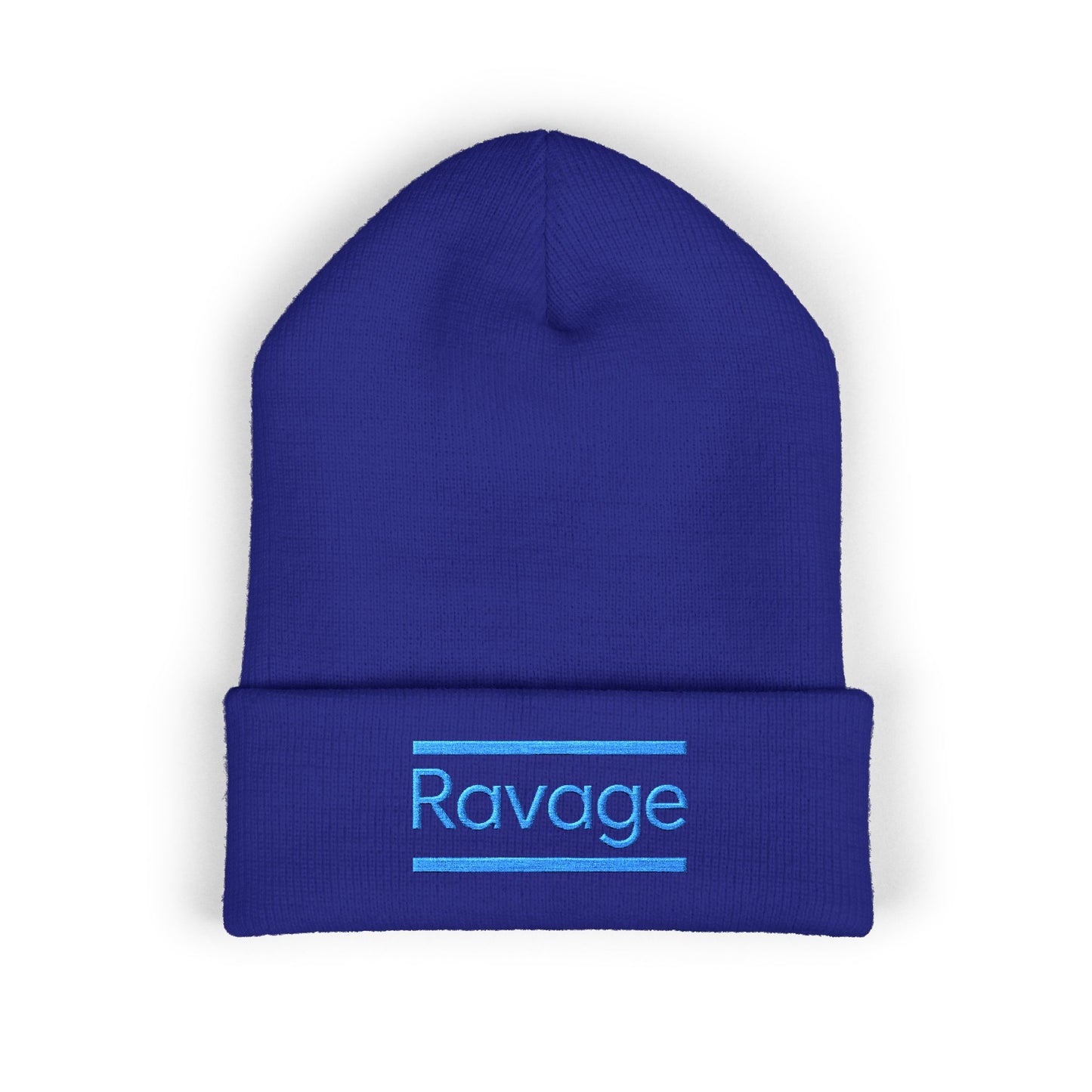 Ravage Embroidered Cuffed Beanie