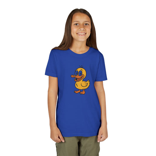 Adorable Duck Youth T-Shirt | Funny Kids Graphic Tee, Animal Print Shirt, Birthday Gift, Summer Outfit