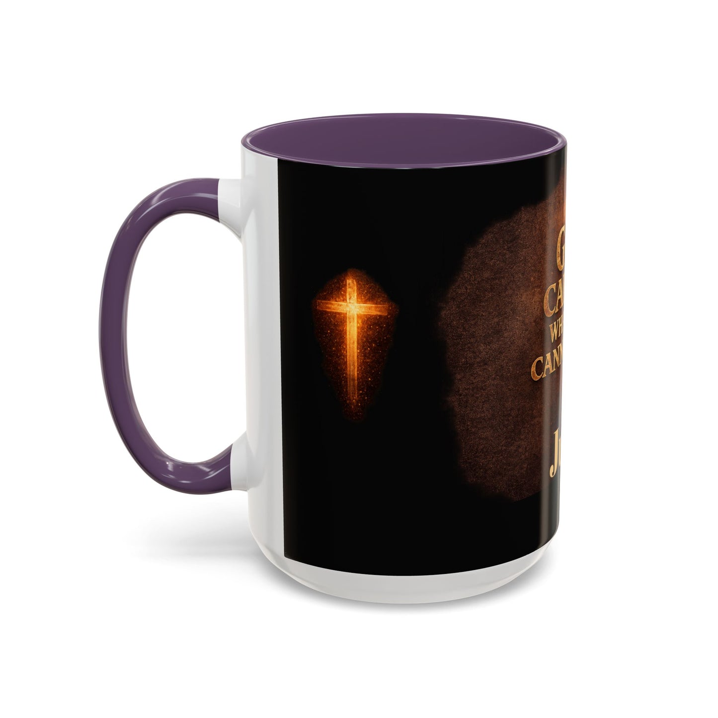 "God Carries What You Cannot Lift" Mug
