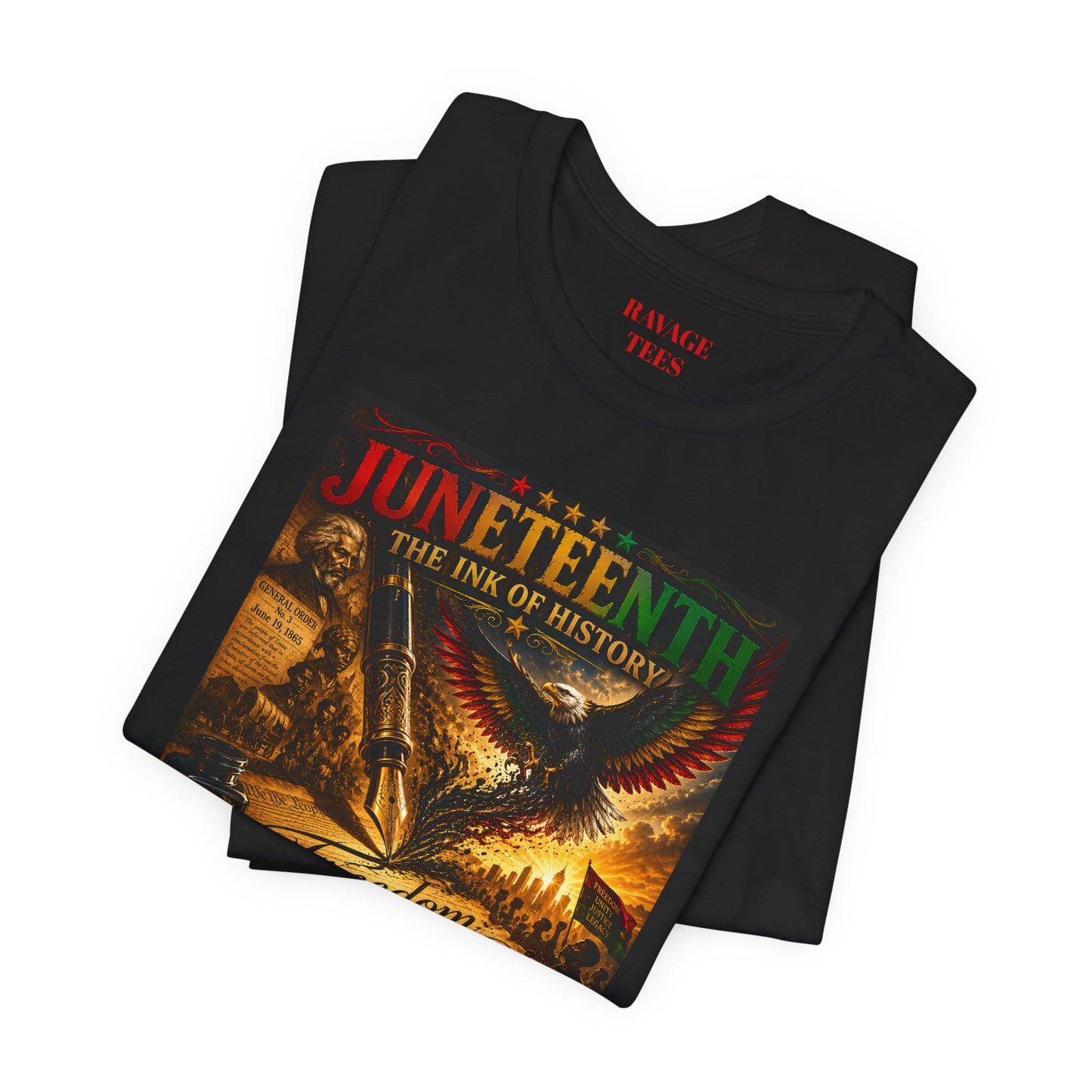 Juneteenth — Juneteenth The Ink of History Graphic Tee