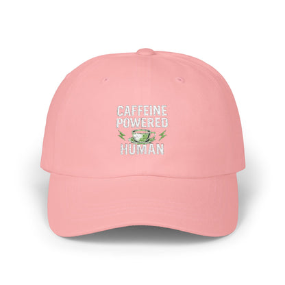 Caffeine Powered Dad Cap | Classic Dad Hat for Coffee Lovers, Perfect Gift for Father's Day, Casual Outings, Everyday Wear, Unisex Hat